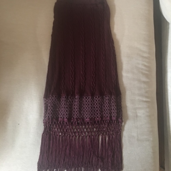 Anami Fringe Maxi Skirt - Picture 3 of 3